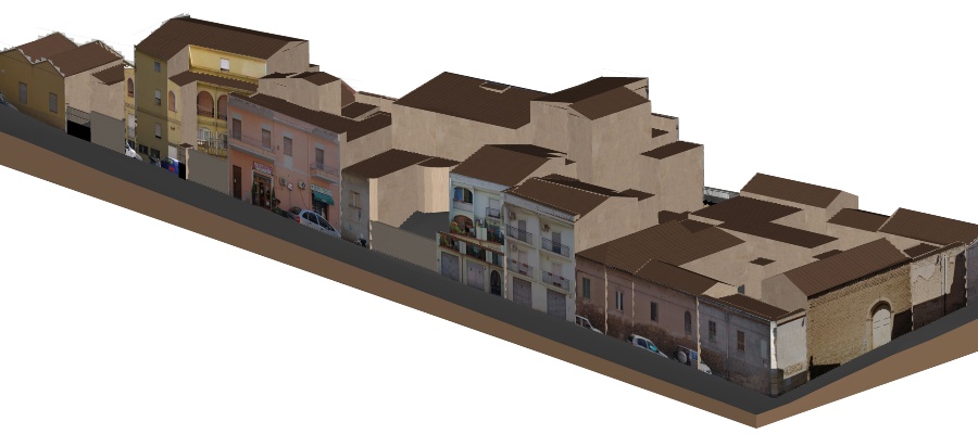 Profilo di un isolato con foto