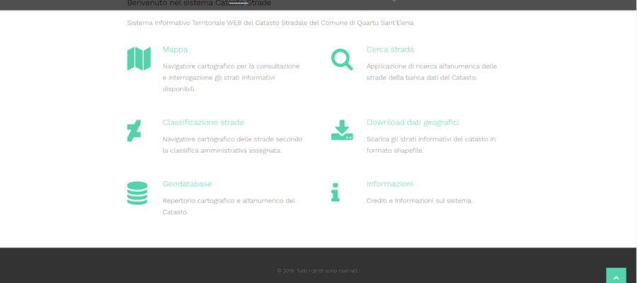 GIS Catasto Strade